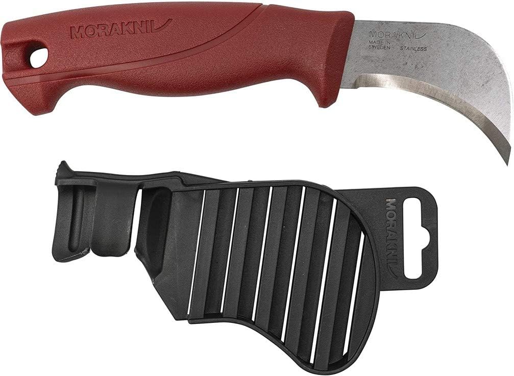 morakniv rouge morakniv roofing 刀,中性,成人,手柄:红色,刀片:63